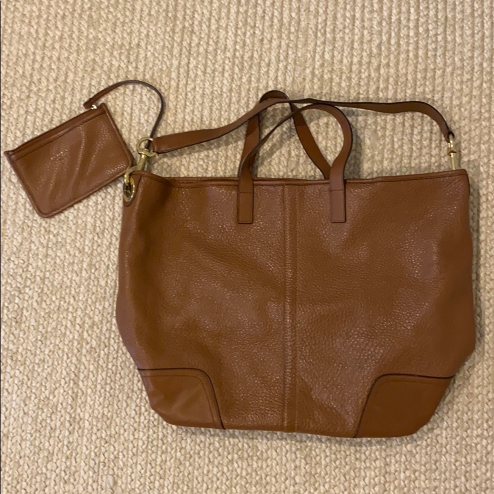 Large coach hobo tote bag